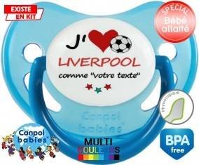 J'aime liverpool + prénom: Sucette Physiologique-su7.fr