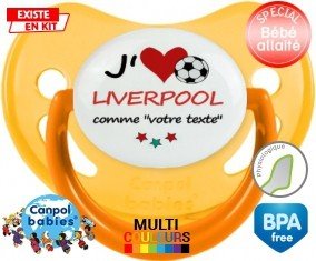 J'aime liverpool + prénom: Sucette Physiologique-su7.fr