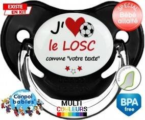 J'aime le losc + prénom: Sucette Physiologique-su7.fr