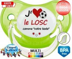 J'aime le losc + prénom: Sucette Physiologique-su7.fr