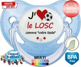 J'aime le losc + prénom: Sucette Physiologique-su7.fr