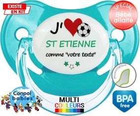 J'aime saint etienne + prénom: Sucette Physiologique-su7.fr