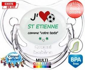 J'aime saint etienne + prénom: Sucette Physiologique-su7.fr