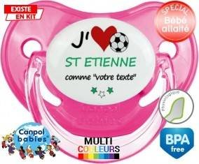 J'aime saint etienne + prénom: Sucette Physiologique-su7.fr