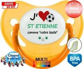 J'aime saint etienne + prénom: Sucette Physiologique-su7.fr