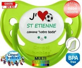 J'aime saint etienne + prénom: Sucette Physiologique-su7.fr