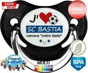 J'aime sc bastia + prénom: Sucette Physiologique-su7.fr