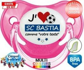 J'aime sc bastia + prénom: Sucette Physiologique-su7.fr