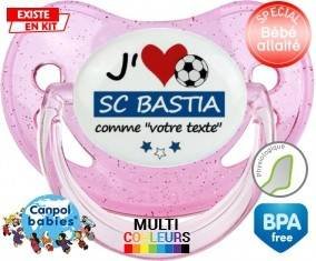 J'aime sc bastia + prénom: Sucette Physiologique-su7.fr