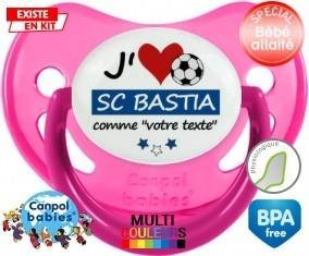 J'aime sc bastia + prénom: Sucette Physiologique-su7.fr