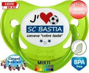 J'aime sc bastia + prénom: Sucette Physiologique-su7.fr