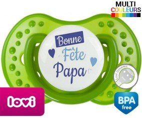 Bonne fête papa style12 : Sucette LOVI Dynamic personnalisée