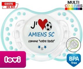 J'aime amiens sc + prénom: Sucette LOVI Dynamic-su7.fr