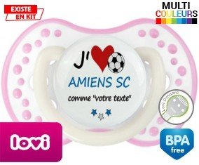 J'aime amiens sc + prénom: Sucette LOVI Dynamic-su7.fr