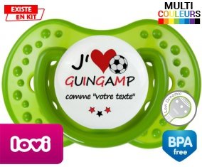 J'aime guingamp + prénom: Sucette LOVI Dynamic-su7.fr