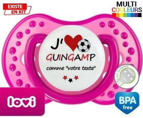 J'aime guingamp + prénom: Sucette LOVI Dynamic-su7.fr