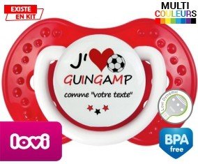 J'aime guingamp + prénom: Sucette LOVI Dynamic-su7.fr