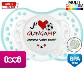 J'aime guingamp + prénom: Sucette LOVI Dynamic-su7.fr