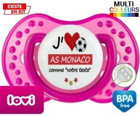 J'aime as monaco + prénom: Sucette LOVI Dynamic-su7.fr