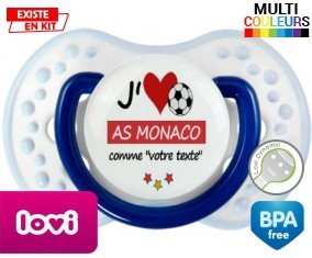 J'aime as monaco + prénom: Sucette LOVI Dynamic-su7.fr