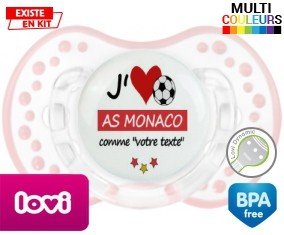 J'aime as monaco + prénom: Sucette LOVI Dynamic-su7.fr