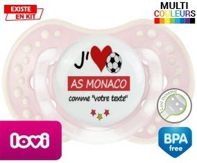 J'aime as monaco + prénom: Sucette LOVI Dynamic-su7.fr