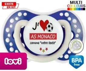 J'aime as monaco + prénom: Sucette LOVI Dynamic-su7.fr