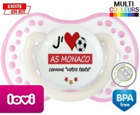 J'aime as monaco + prénom: Sucette LOVI Dynamic-su7.fr