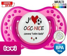 J'aime ogc nice + prénom: Sucette LOVI Dynamic-su7.fr