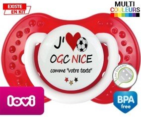 J'aime ogc nice + prénom: Sucette LOVI Dynamic-su7.fr