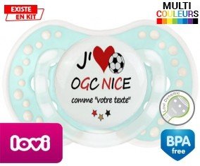 J'aime ogc nice + prénom: Sucette LOVI Dynamic-su7.fr