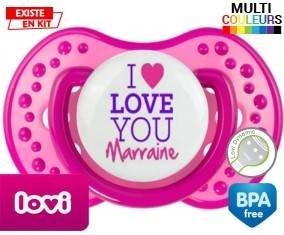 I love you marraine style2: Sucette LOVI Dynamic-su7.fr