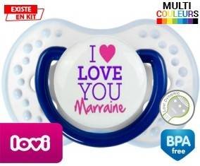 I love you marraine style2: Sucette LOVI Dynamic-su7.fr