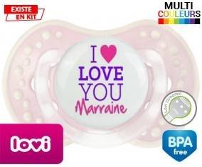 I love you marraine style2: Sucette LOVI Dynamic-su7.fr