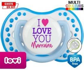 I love you marraine style2: Sucette LOVI Dynamic-su7.fr