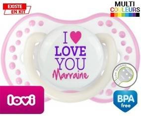 I love you marraine style2: Sucette LOVI Dynamic-su7.fr