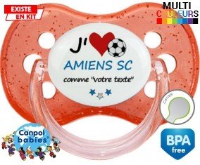 J'aime amiens sc + prénom: Sucette Cerise-su7.fr