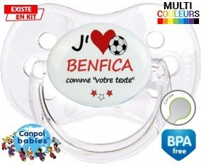 J'aime benfica + prénom: Sucette Cerise-su7.fr