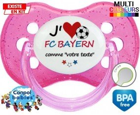 J'aime fc bayern + prénom: Sucette Cerise-su7.fr