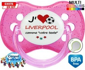 J'aime liverpool + prénom: Sucette Cerise-su7.fr