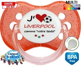 J'aime liverpool + prénom: Sucette Cerise-su7.fr