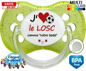 J'aime le losc + prénom: Sucette Cerise-su7.fr