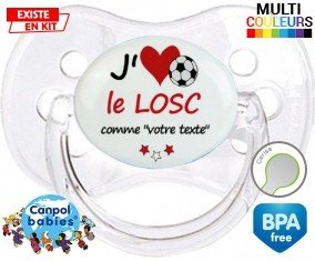 J'aime le losc + prénom: Sucette Cerise-su7.fr