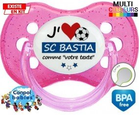 J'aime sc bastia + prénom: Sucette Cerise-su7.fr