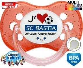 J'aime sc bastia + prénom: Sucette Cerise-su7.fr