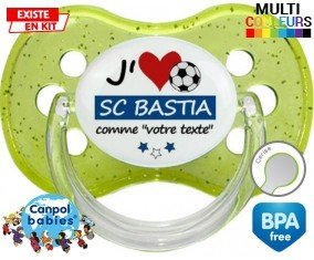 J'aime sc bastia + prénom: Sucette Cerise-su7.fr