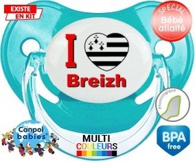 I love Breizh : Sucette Physiologique personnalisée