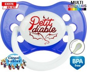 Petit diable : Sucette Anatomique personnalisée