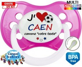 J'aime caen + prénom: Sucette Anatomique-su7.fr