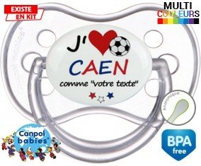 J'aime caen + prénom: Sucette Anatomique-su7.fr